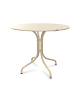 Schaffner St. Moritz Table repas fixe Ø90cm Sable Pastel 15 Marron Pastel 83 