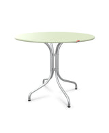 Schaffner St. Moritz Table repas fixe Ø90cm Vert Pastel 64 Galvanisé à chaud 02 