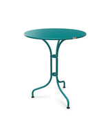 Schaffner St. Moritz Table repas rabattable Ø60cm Bleu Kali 56 Bleu Kali 56 