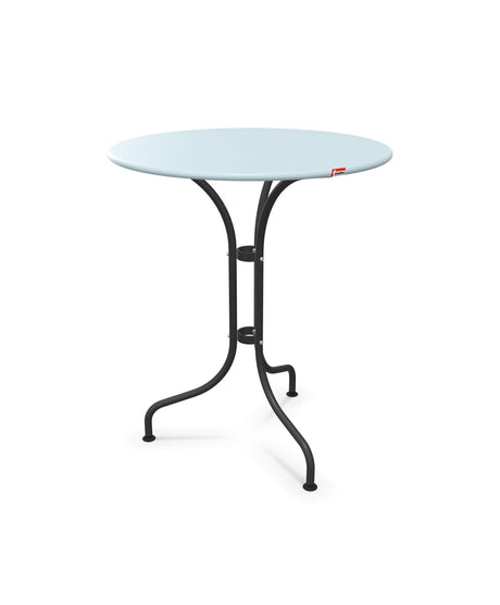 Schaffner St. Moritz Table repas rabattable Ø60cm Bleu Pastel 51 Anthracite 77 