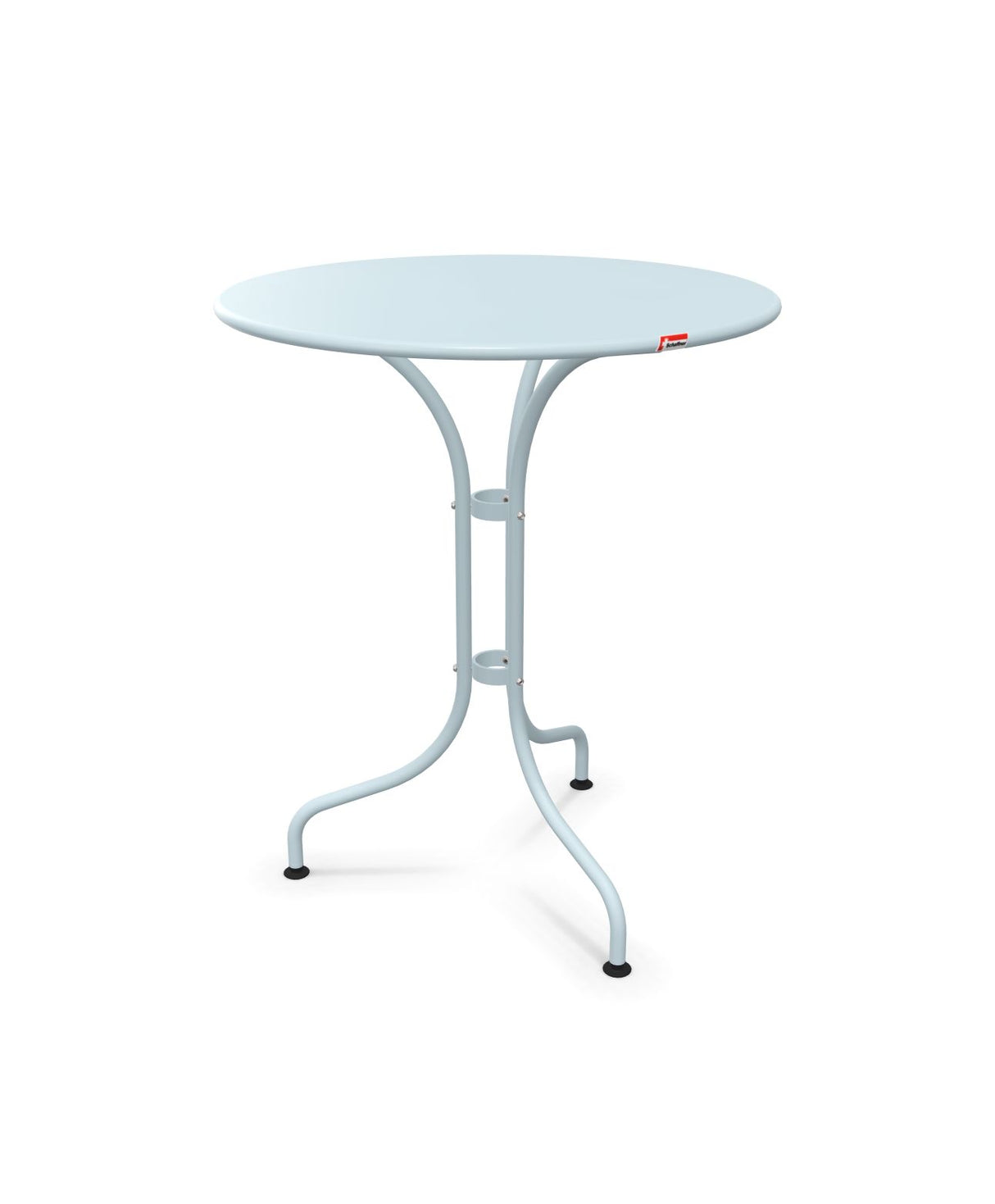 Schaffner St. Moritz Table repas rabattable Ø60cm Bleu Pastel 51 Bleu Pastel 51 