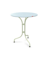 Schaffner St. Moritz Table repas rabattable Ø60cm Bleu Pastel 51 Vert Pastel 64 
