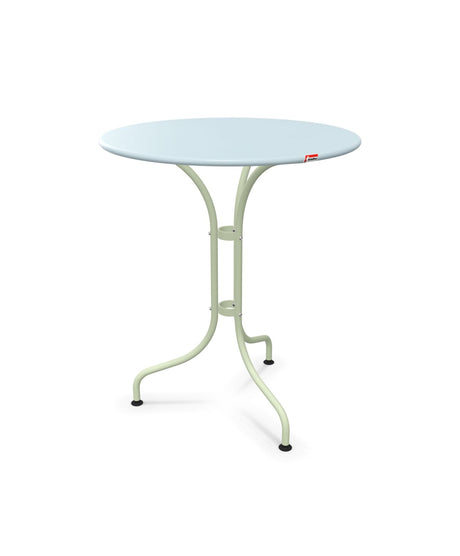 Schaffner St. Moritz Table repas rabattable Ø60cm Bleu Pastel 51 Vert Pastel 64 