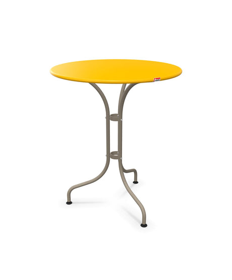 Schaffner St. Moritz Table repas rabattable Ø60cm Jaune 11 Champagne 85 