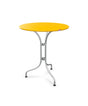 Schaffner St. Moritz Table repas rabattable Ø60cm Jaune 11 Galvanisé à chaud 02 