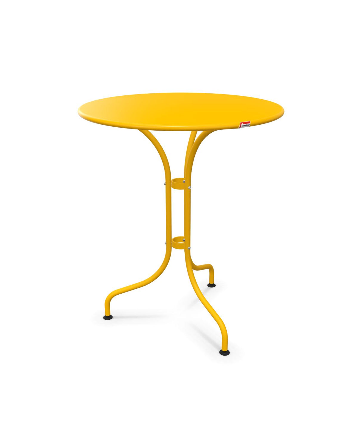 Schaffner St. Moritz Table repas rabattable Ø60cm Jaune 11 Jaune 11 