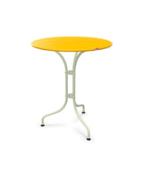Schaffner St. Moritz Table repas rabattable Ø60cm Jaune 11 Vert Pastel 64 