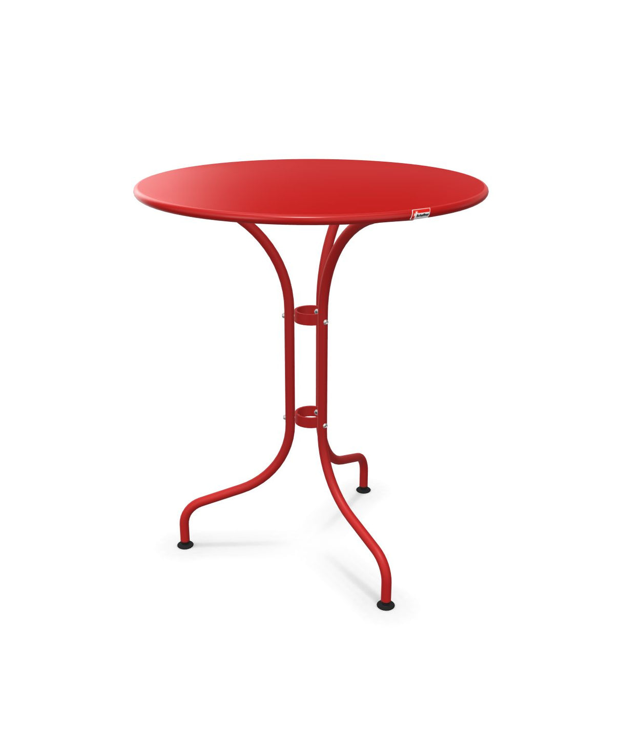 Schaffner St. Moritz Table repas rabattable Ø60cm Rouge 30 Rouge 30 