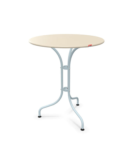 Schaffner St. Moritz Table repas rabattable Ø60cm Sable Pastel 15 Bleu Pastel 51 