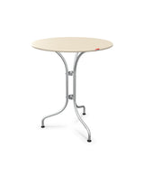 Schaffner St. Moritz Table repas rabattable Ø60cm Sable Pastel 15 Galvanisé à chaud 02 