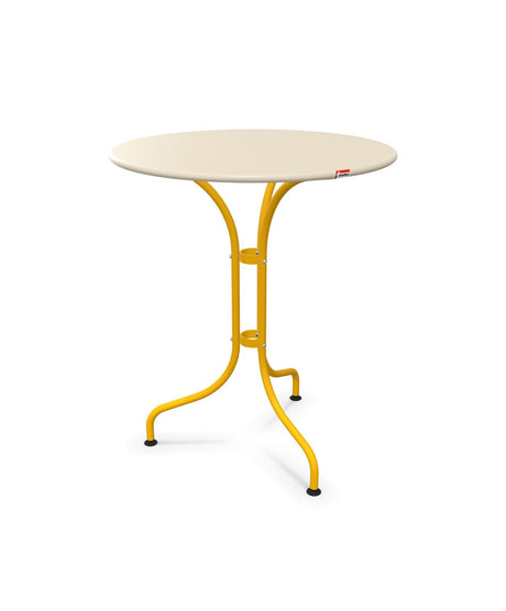 Schaffner St. Moritz Table repas rabattable Ø60cm Sable Pastel 15 Jaune 11 