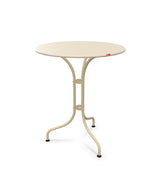Schaffner St. Moritz Table repas rabattable Ø60cm Sable Pastel 15 Marron Pastel 83 