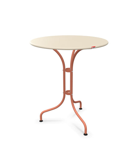 Schaffner St. Moritz Table repas rabattable Ø60cm Sable Pastel 15 Terracotta 84 