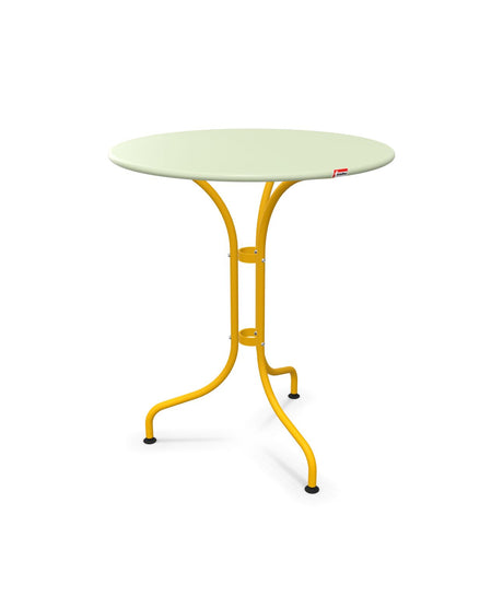 Schaffner St. Moritz Table repas rabattable Ø60cm Vert Pastel 64 Jaune 11 