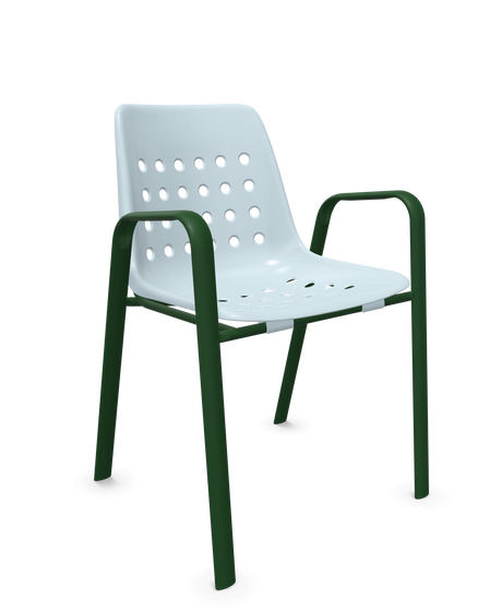 Schaffner Bermuda Gartensessel mit Armlehnen Ovalrohre