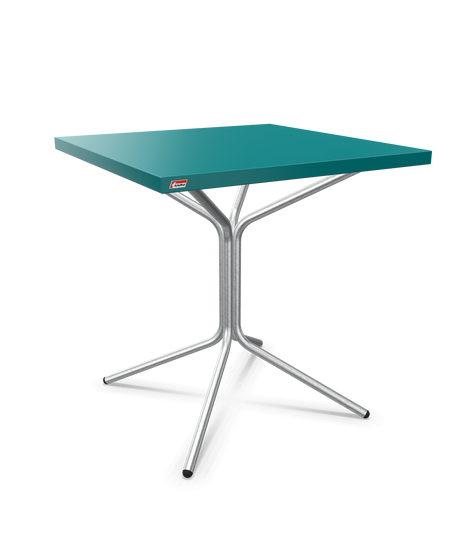 Schaffner PIX Table bistrot rabattable 70x70cm H:73cm