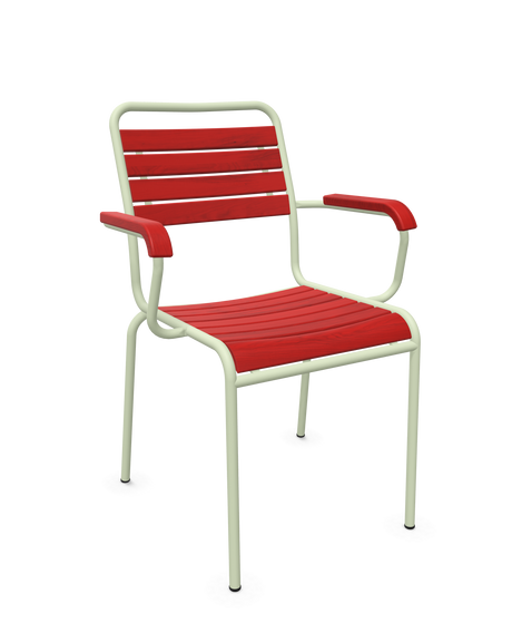 Schaffner Rigi Swiss Wood fauteuil repas à lattes en bois