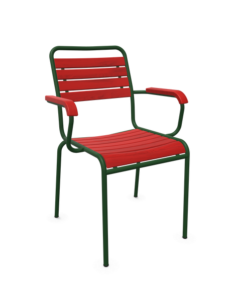 Schaffner Rigi Swiss Wood fauteuil repas à lattes en bois