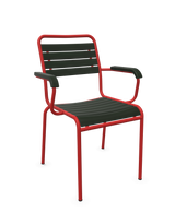 Schaffner Rigi Swiss Wood fauteuil repas à lattes en bois