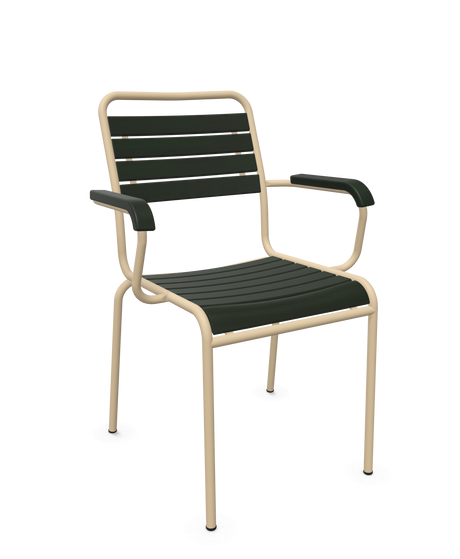 Schaffner Rigi Swiss Wood fauteuil repas à lattes en bois
