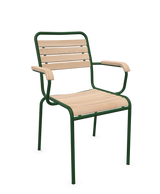 Schaffner Rigi Swiss Wood fauteuil repas à lattes en bois