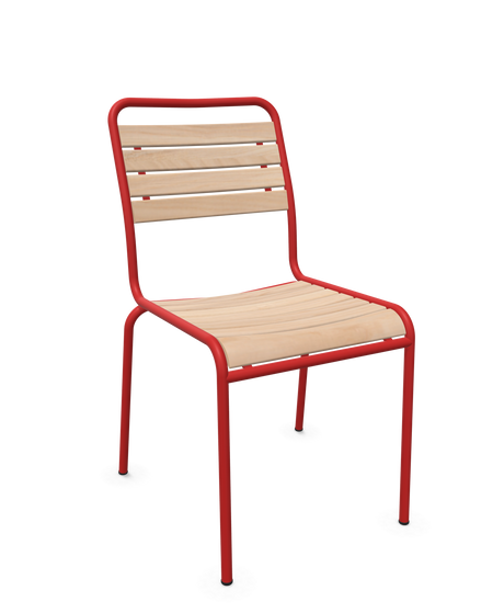 Schaffner Rigi Swiss Wood chaise à lattes en bois
