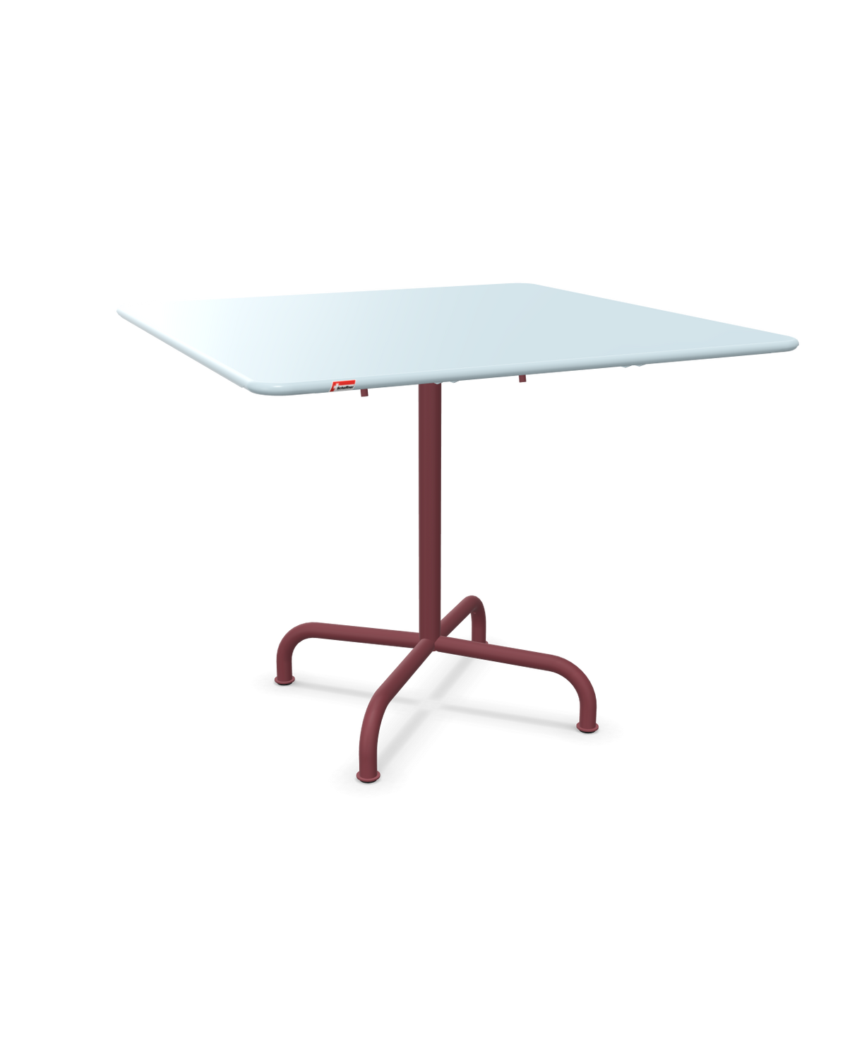 Schaffner Rigi Table repas rabattable 90x90cm