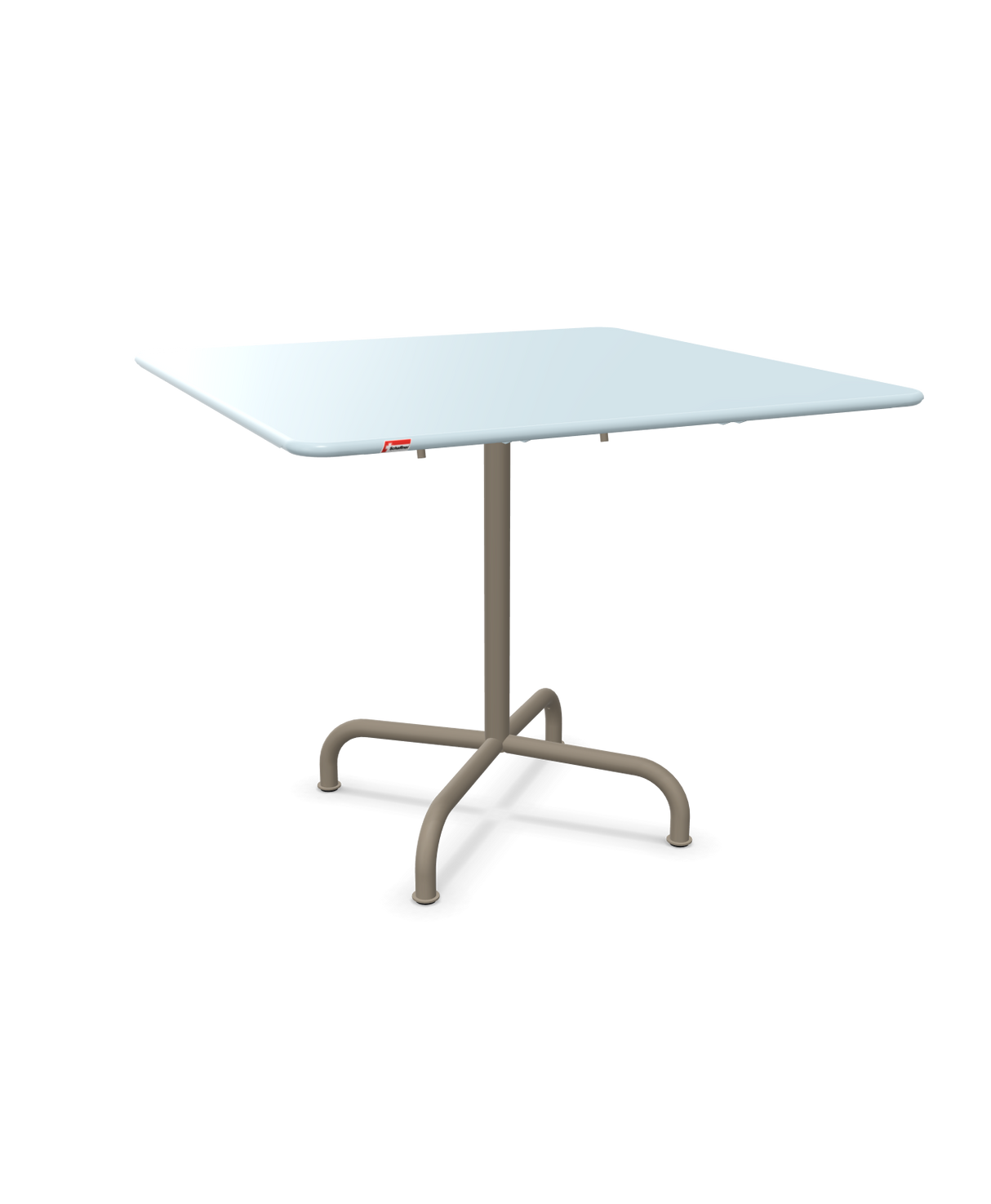 Schaffner Rigi Table repas rabattable 90x90cm