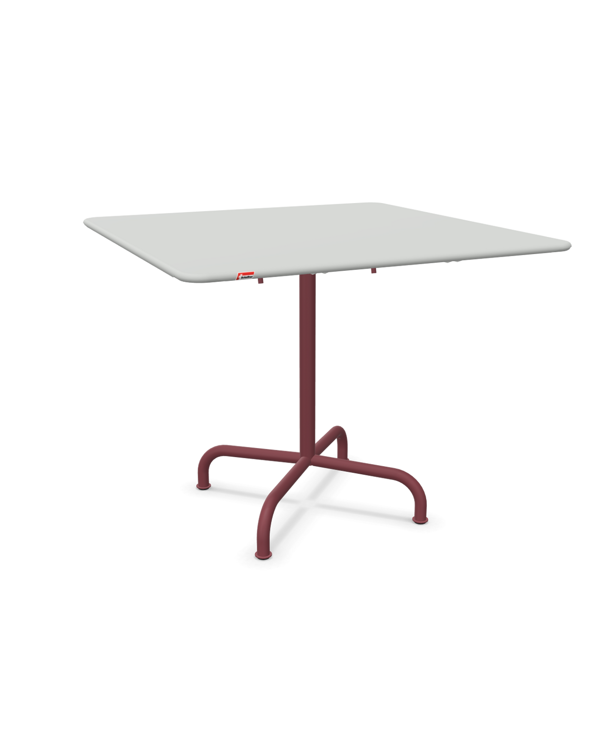 Schaffner Rigi Table repas rabattable 90x90cm