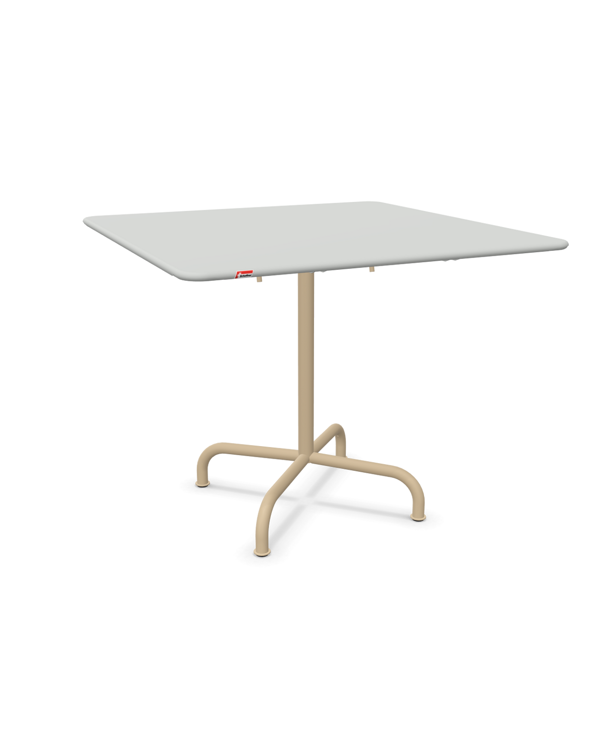 Schaffner Rigi Table repas rabattable 90x90cm