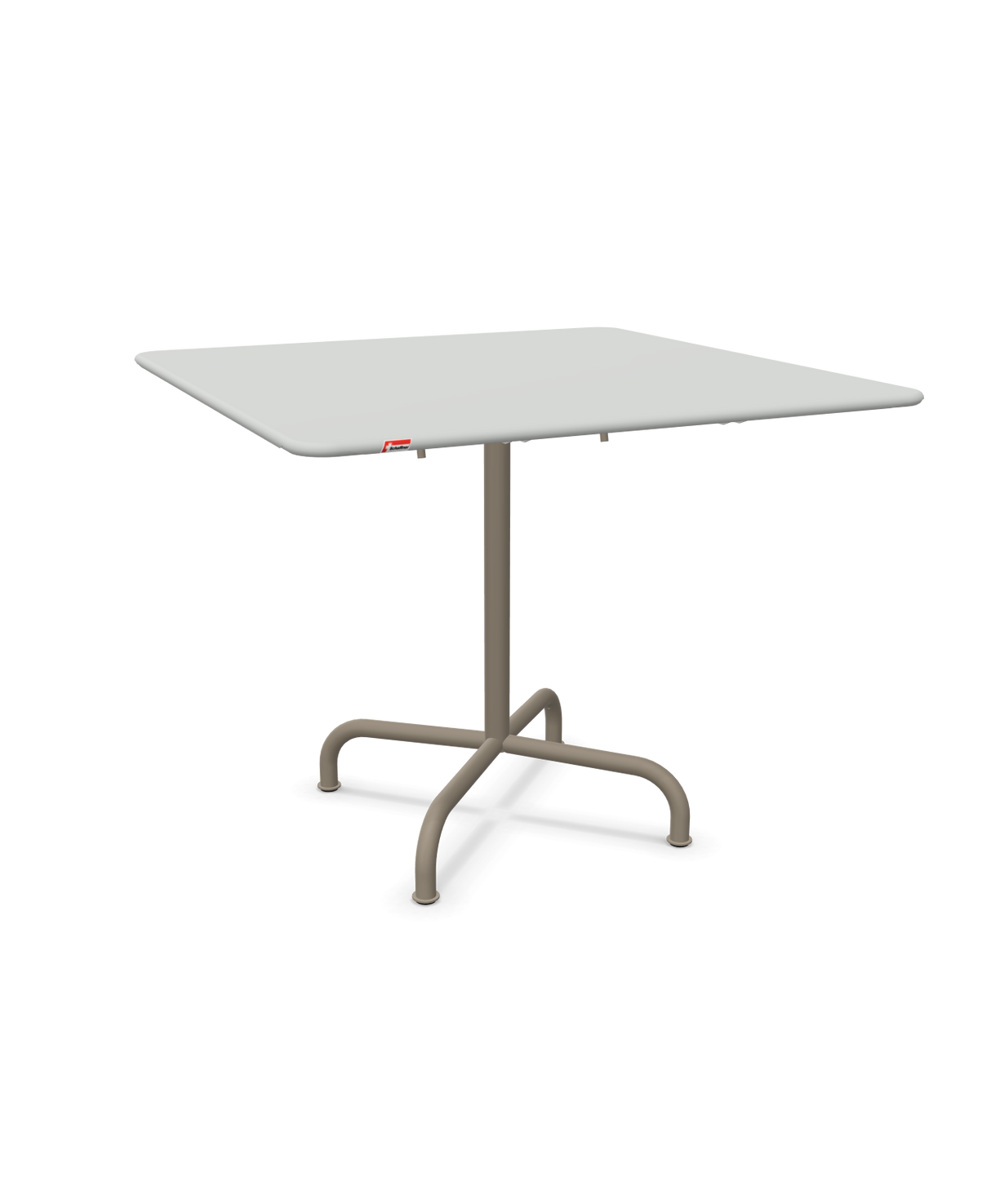 Schaffner Rigi Table repas rabattable 90x90cm