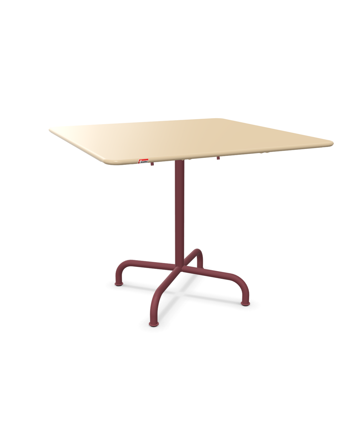 Schaffner Rigi Table repas rabattable 90x90cm