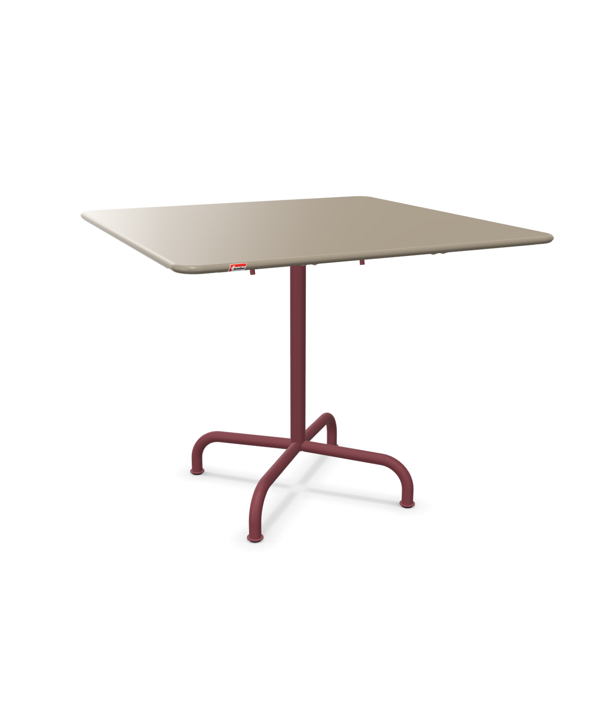 Schaffner Rigi Table repas rabattable 90x90cm