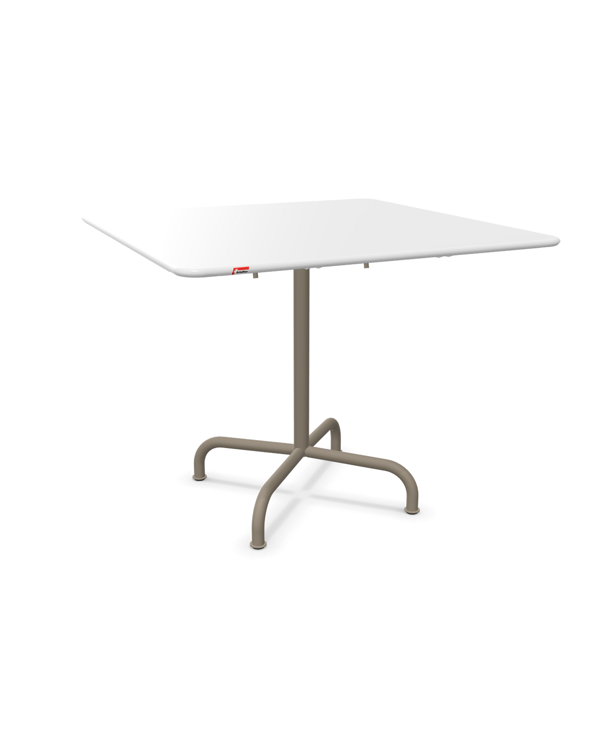 Schaffner Rigi Table repas rabattable 90x90cm