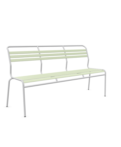Schaffner Säntis Banc à lattes 3 places sans accoudoirs