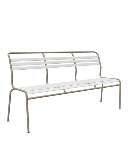 Schaffner Säntis Banc à lattes 3 places sans accoudoirs