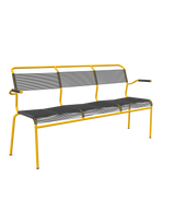 Schaffner Säntis Bank Spaghetti 3-Sitzer mit Armlehnen