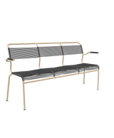 Schaffner Säntis Bank Spaghetti 3-Sitzer mit Armlehnen