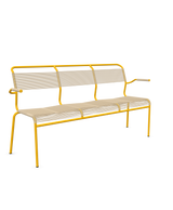 Schaffner Säntis Bank Spaghetti 3-Sitzer mit Armlehnen