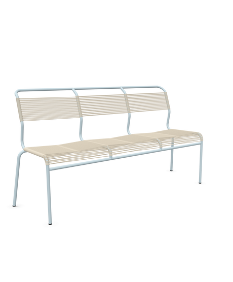 Schaffner Säntis Bank Spaghetti 3-Sitzer ohne Armlehnen