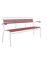 Schaffner Säntis Banc à lattes 3 places avec accoudoirs