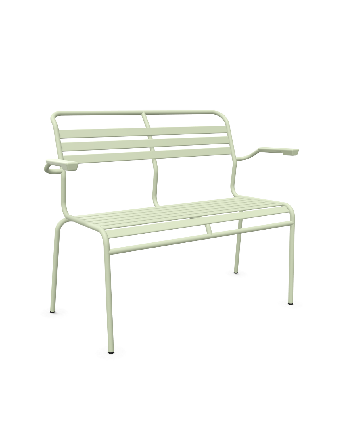 Schaffner Säntis Banc à lattes 2 places avec accoudoirs