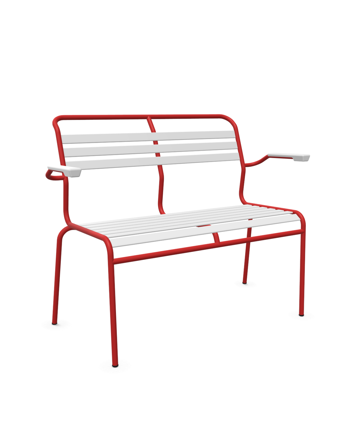 Schaffner Säntis Banc à lattes 2 places avec accoudoirs
