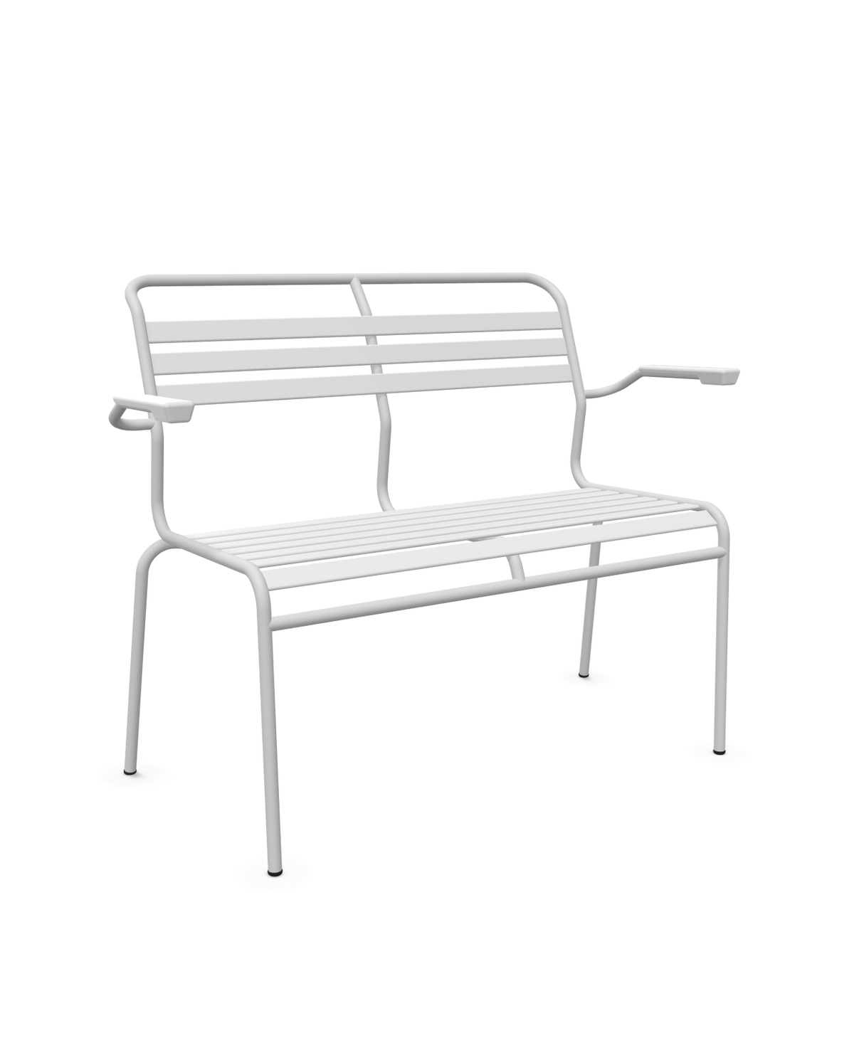 Schaffner Säntis Banc à lattes 2 places avec accoudoirs