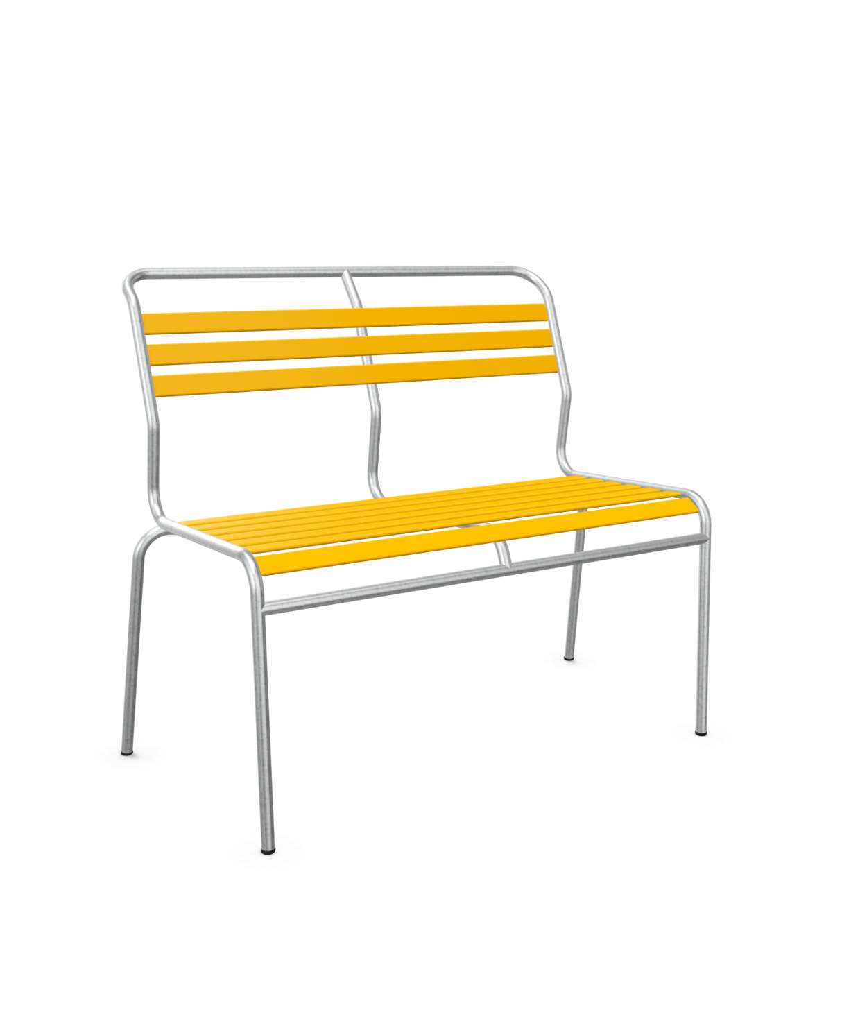 Schaffner Säntis Banc à lattes 2 places sans accoudoirs
