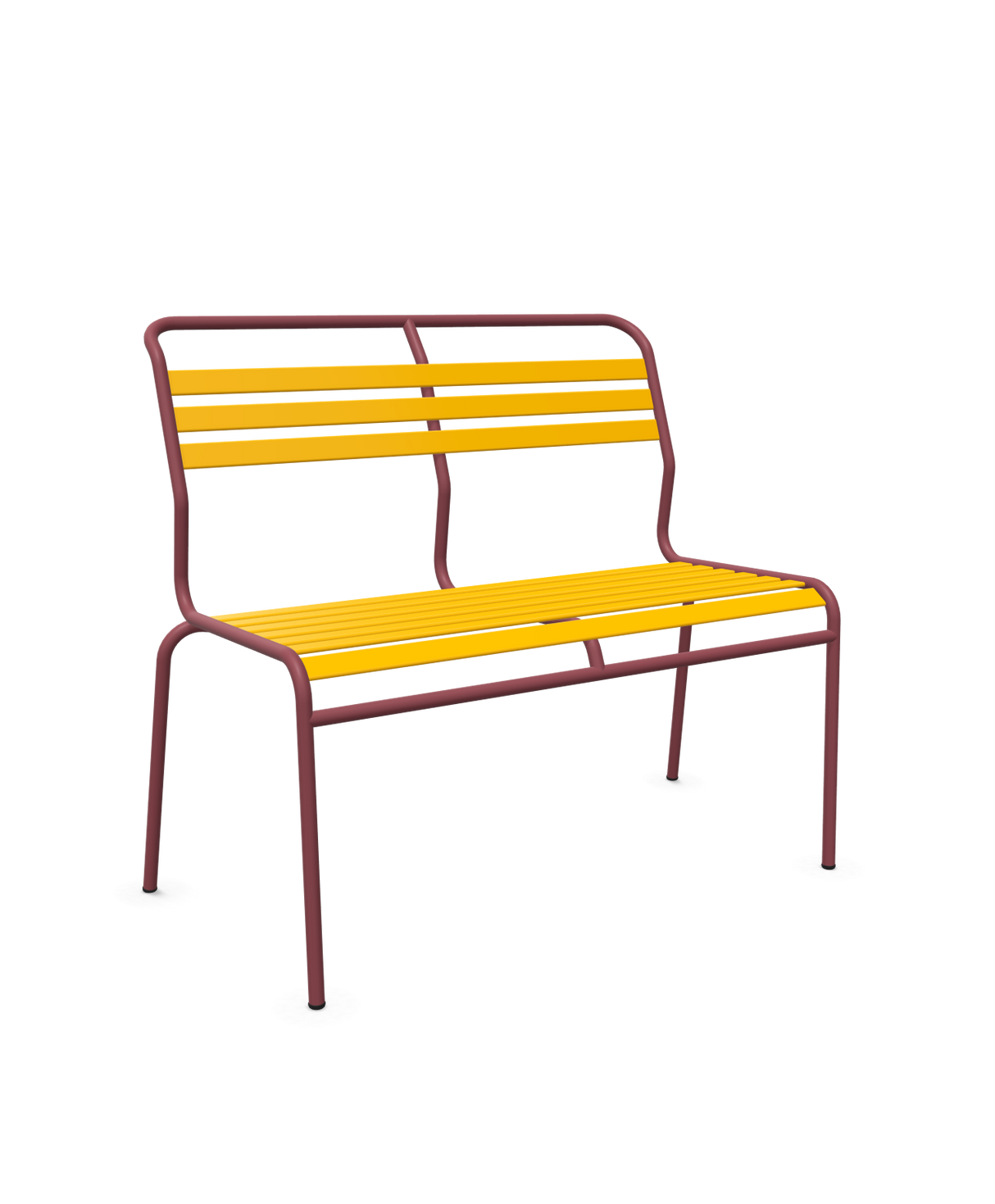Schaffner Säntis Banc à lattes 2 places sans accoudoirs