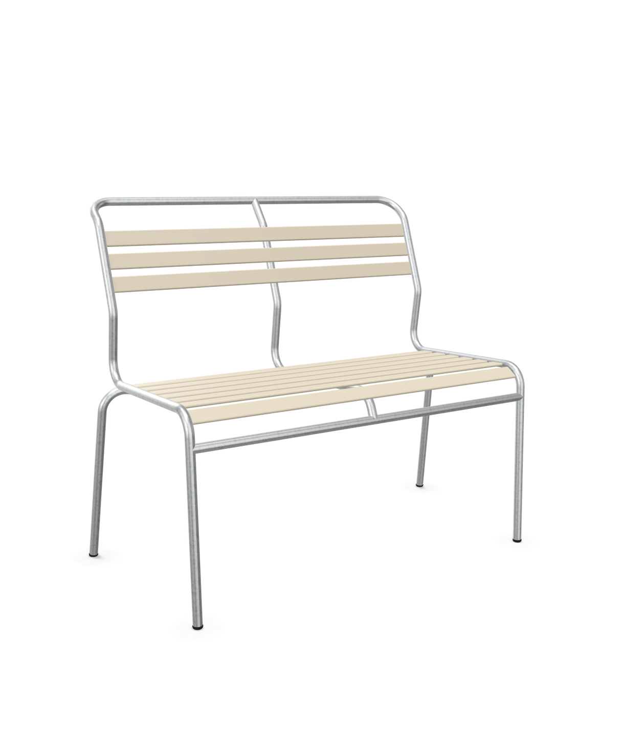 Schaffner Säntis Banc à lattes 2 places sans accoudoirs