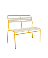 Schaffner Säntis Banc à lattes 2 places sans accoudoirs