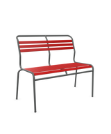Schaffner Säntis Banc à lattes 2 places sans accoudoirs