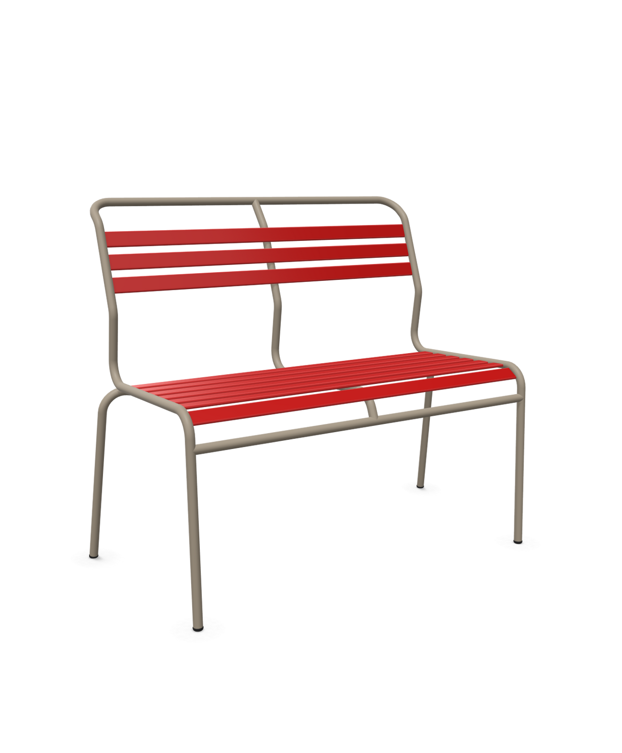 Schaffner Säntis Banc à lattes 2 places sans accoudoirs